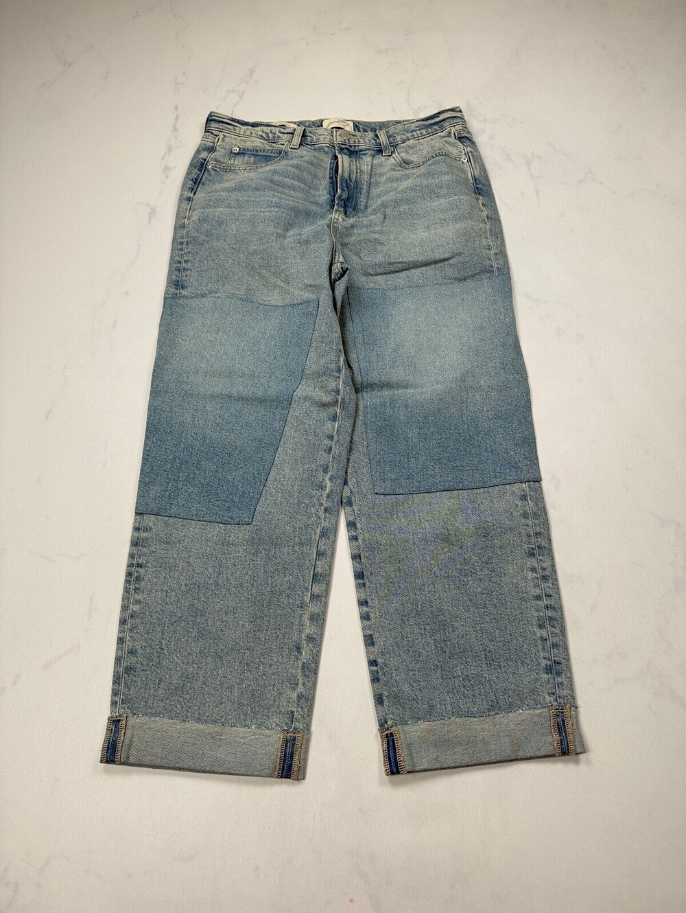 Universal Thread High Rise Wide-Leg Jeans Light Blue VTG Wide Leg - Womens 12R